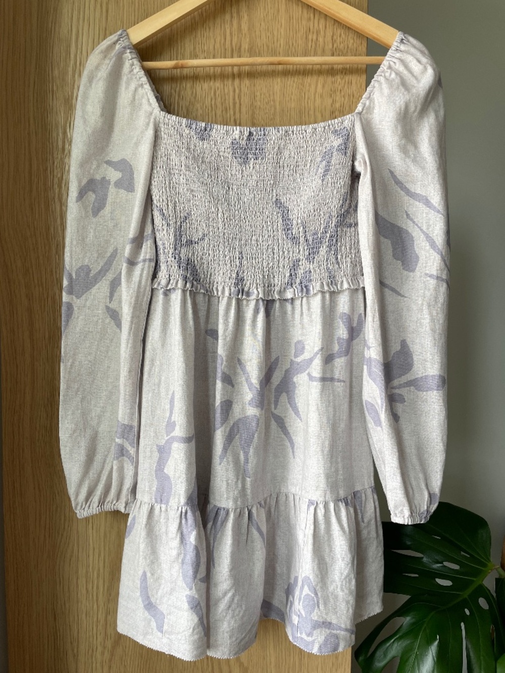 Aritzia Wilfred Tempest Linen Dress - Size S
